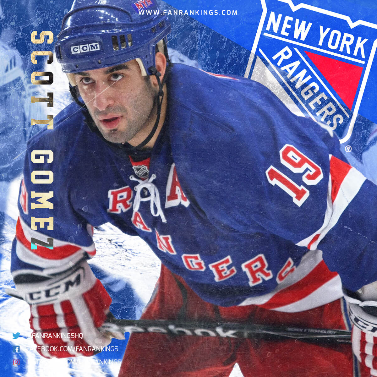 Scott Gomez  TheColorOfHockey