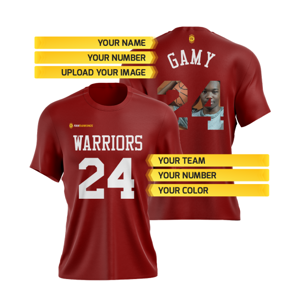 Team Jersey Custom Fan Rankings T-Shirt