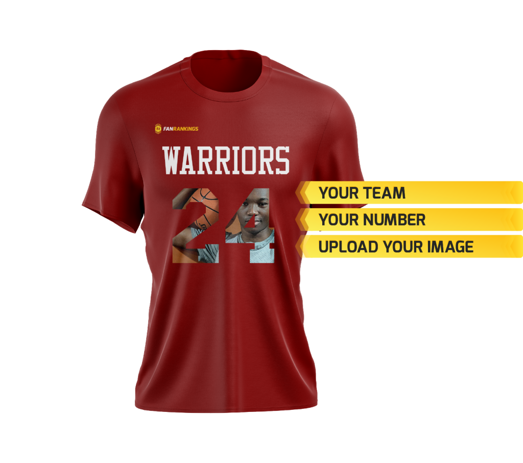 Represent Team Jersey Custom Fan Rankings T-Shirt