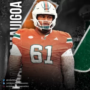 Top 10 Best Offensive Tackles in College Football 2025-2026 Rankings Francis-Mauigoa