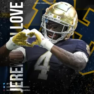 Top 10 Best Running Backs in College Football 2025-2026 Rankings Jeremiyah-Love