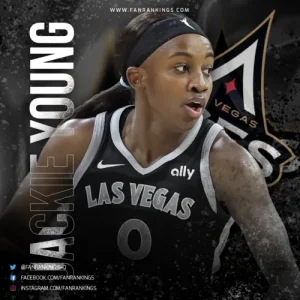 Top 10 WNBA Shooting Guards 2026 Rankings Jackie-Young-Las-Vegas